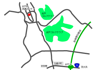 株式会社サンポリ　水戸営業所　地図